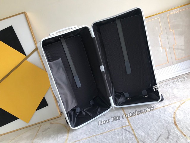 RIMOWA行李箱方胖子四輪拉杆箱 全新色彩系列 型號90043 日默瓦PC拉鏈箱 gdx1197